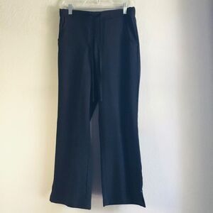Black scrub pants size Small ‘Med Couture’ quick dry stretchy pockets